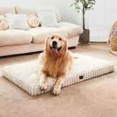 Cozila dog bed large foam-core closeup shows supportive comfort for large dogs