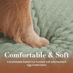 Cozila dog bed non-slip bottom keeps bed stable on floors