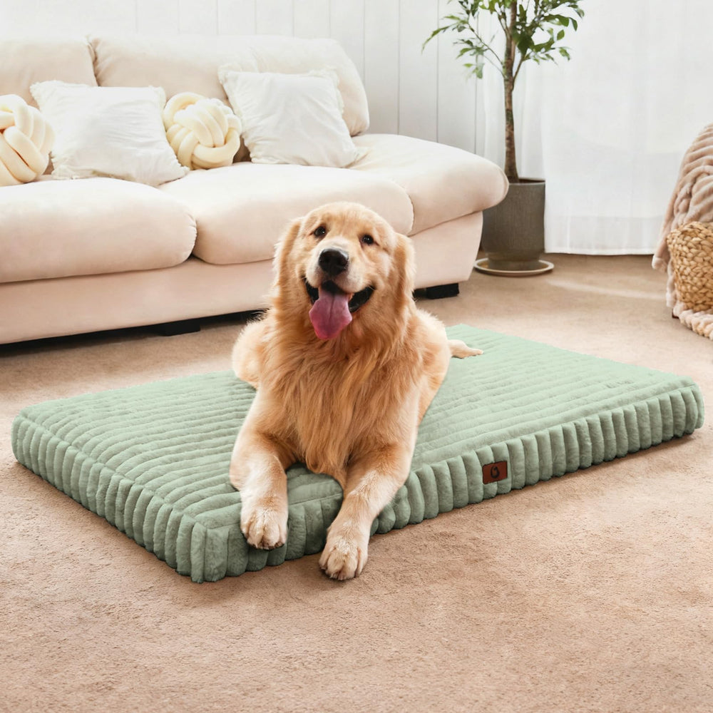 Cozila large orthopedic dog bed with egg crate foam for joint support