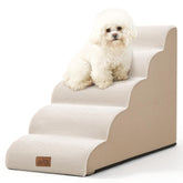 COZY KISS dog stairs curved design aids gentle climbing for small pets