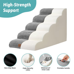COZY KISS high-density foam core provides supportive, soft lift for joints.