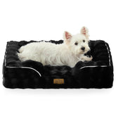 COZY KISS orthopedic dog bed shows foam mattress for even weight distribution and comfort.