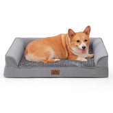 COZY KISS orthopedic dog bed foam highlights high-density support for joints.