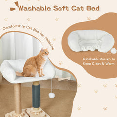 Cozyipet self-groomer—gentle brushing feature helps keep fur clean during downtime