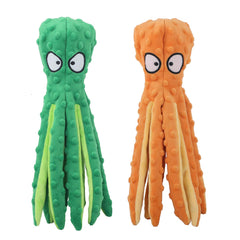 CPYOSN octopus dog toy squeak-head engages dogs with interactive play.