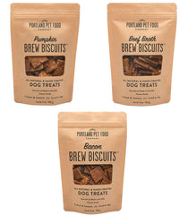 Crafted by Humans Brew Biscuit Variety Pack 3x5oz offers mixed flavors for daily rewards.
