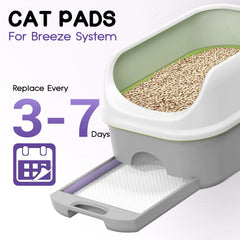 Croci cat pads with 3D diamond quilting for rapid moisture absorption.