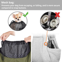 CUBY sling carrier padded shoulder improves comfort during longer outings