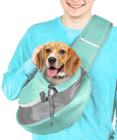 Cuddlissimo! pet sling buckle clip closeup showing secure design for worry-free outings.