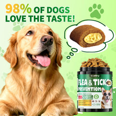 Cudory coat nourishment chews promote healthy skin and a glossy coat.
