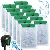 Cunina 12pcs packaging for quick aquarium cartridge replacements.