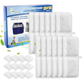 Cunina Kastty filter 12-pack activated carbon improves water taste for your cat’s hydration.