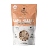 Cure for the Crave Canine Cravers lamb fillets packshot show premium single-ingredient treats