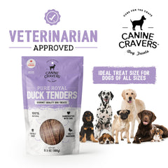 Cure For The Crave human-grade pet food visuals signal high quality standards.