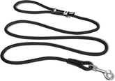 Curli Stretch Comfort Leash Black M extended view for balanced, comfortable control.