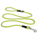 Curli Stretch Comfort Leash Lime M full length for stress-free daily walks.