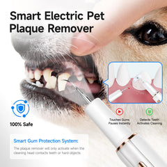 CURVY MOON device LED light helps spot tartar for home dental care
