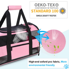 CUSSIOU cat carrier removable fleece pad for washing and care.