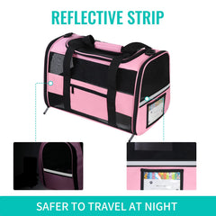 CUSSIOU carrier with side pocket storage keeps essentials handy