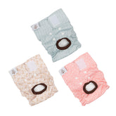 CuteBone dog diapers female pack shows washable protection for mess-free outings