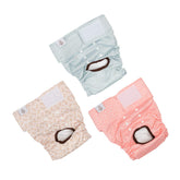 CuteBone dog diapers front view shows compact sizing for daily wear.