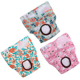 CuteBone dog diapers small pack on dog provide secure protection for daily wear