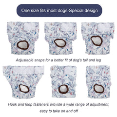 CuteBone diaper tail-hole snaps illustrate precise fit and leak prevention.