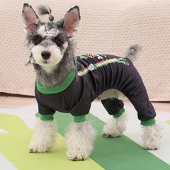 CuteBone dog pajamas pullover design enables easy dressing