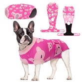 CuteBone dog surgery recovery suit worn for post-op comfort and wound protection during healing.