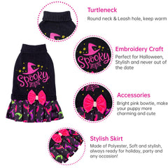 CuteBone easy to wear pullover design simplifies dressing small dogs