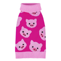 CuteBone dog sweater knit close-up shows soft, stretchy acrylic fabric for everyday warmth.
