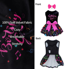 CuteBone dress bow hair rope set adds charm and completes a princess look