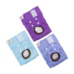 Pañales CuteBone para perra talla pequeña con ajuste cómodo para paseos.