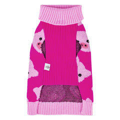CuteBone pullover dog sweater makes easy on-off for small pets.