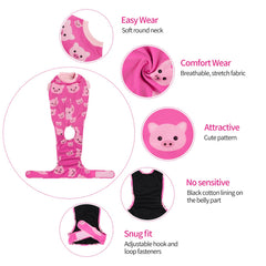 CuteBone recovery suit soft elastic fabric close-up showing gentle, skin-friendly stretch for healing.