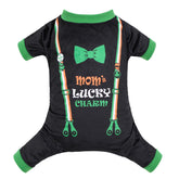 CuteBone st-patricks-day dog pajamas onesie for festive comfort