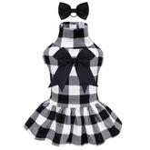 CuteBone Velvet Turtleneck Dress front view shows XX-Small fit for cozy daily wear.