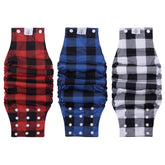 CuteBone washable dog diapers with snaps provide secure, adjustable fit for male dogs.