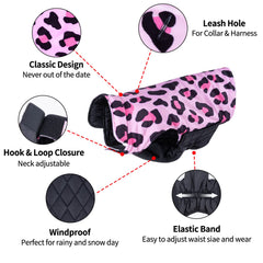 CuteBone winter dog coat reversible vest offers dual looks for outings