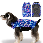 CuteBone Winter Dog Coat waterproof exterior keeps dogs dry during light rain and snow.