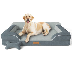CWAWZ Jumbo Dog Bed outer view showing ample 45-inch lounging space.
