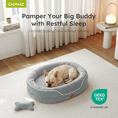 CWAWZ bed fabric highlights OEKO-TEX materials and skin-friendly comfort.
