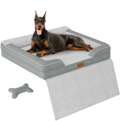 CWAWZ XXL dog bed orthopedic-foam supports joints for large dogs