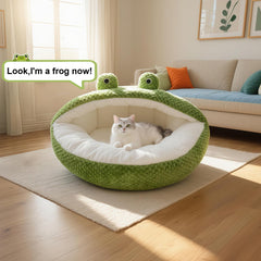 CWV Cute Cat Beds 23 inch diameter fits small pets comfortably