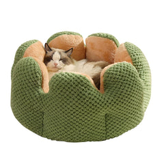 CWV Cute Cat Beds cactus shape close-up highlighting plush texture for cozy naps