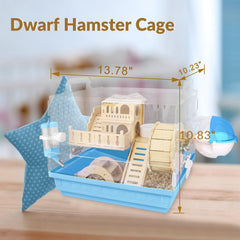 Cycodo transparent panels blue see-through render enables constant observation while keeping pets secure.