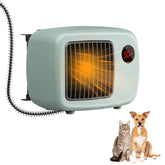 Cyeln 600W wall-mounted dog heater providing space-saving warmth.