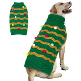 Cyeollo dog Christmas sweater XXXL worn by a large dog for festive warmth