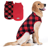 cyeollo dog sweater red XXXL front view highlights warm fabric