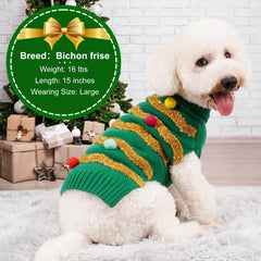 cyeollo dog sweater turtleneck warmth without restricting movement for daily indoor wear